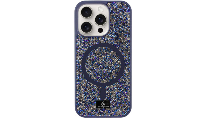 TPU чехол Bling World Rock Diamond with MagSafe для Apple iPhone 13 Pro Max (6.7