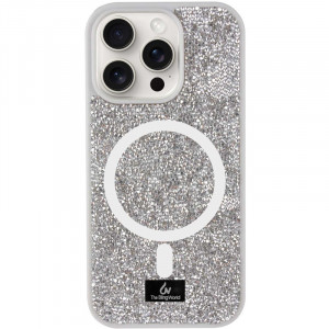 TPU чехол Bling World Rock Diamond with MagSafe для Apple iPhone 13 Pro Max (6.7