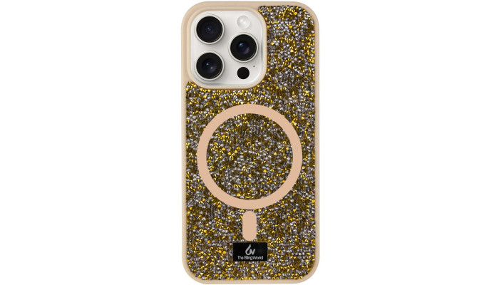 TPU чохол Bling World Rock Diamond with MagSafe для Apple iPhone 13 Pro (6.1