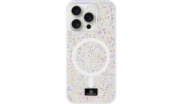 TPU чохол Bling World Rock Diamond with MagSafe для Apple iPhone 13 Pro (6.1