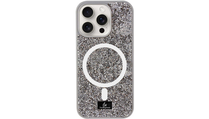 TPU чохол Bling World Rock Diamond with MagSafe для Apple iPhone 14 Pro (6.1