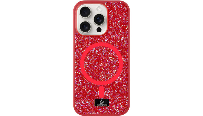 TPU чохол Bling World Rock Diamond with MagSafe для Apple iPhone 14 Pro (6.1