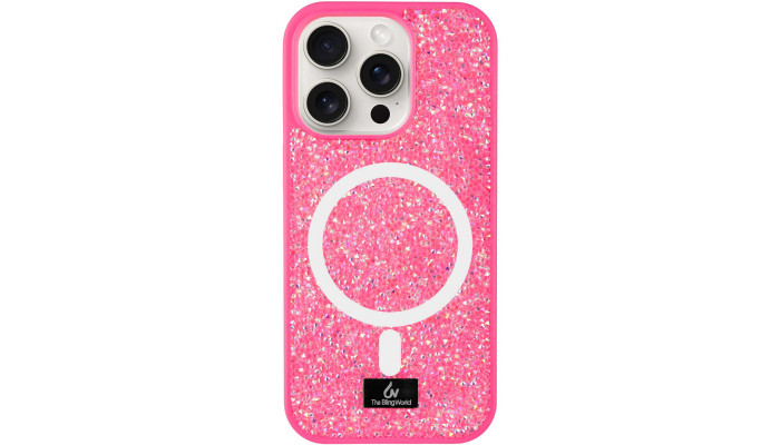 TPU чехол Bling World Rock Diamond with MagSafe для Apple iPhone 14 Pro Max (6.7