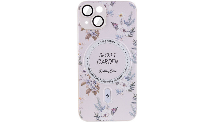 TPU+PC чохол Secret Garden with MagSafe для Apple iPhone 14 (6.1