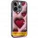 TPU+PC чехол Prisma Plushie для Apple iPhone X / XS (5.8") Hearts