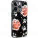 TPU+PC чехол Prisma Plushie для Apple iPhone 15 Pro (6.1") Paws