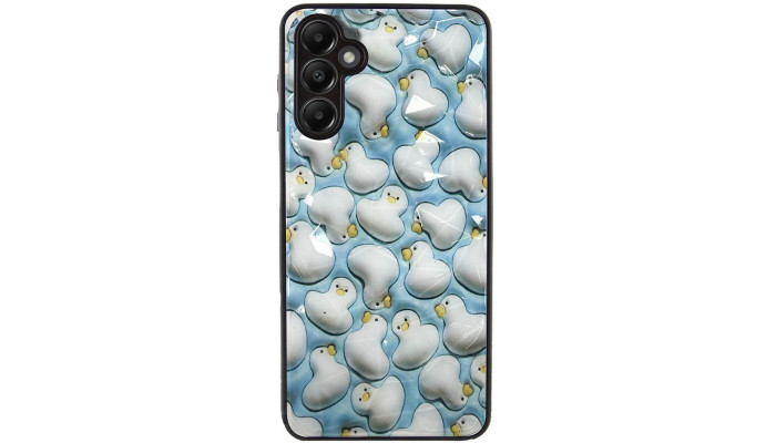 TPU+PC чехол Prisma Plushie для Samsung Galaxy A15 4G/5G / M15 5G Ducks - фото