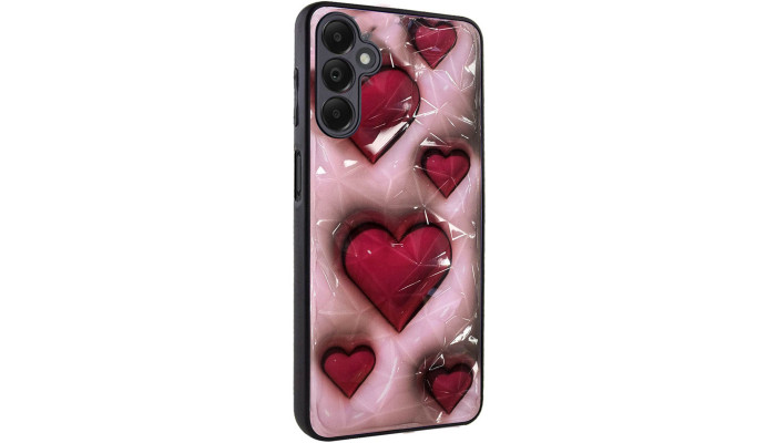 TPU+PC чехол Prisma Plushie для Samsung Galaxy A15 4G/5G / M15 5G Hearts - фото