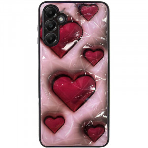 TPU+PC чехол Prisma Plushie для Samsung Galaxy A15 4G/5G / M15 5G Hearts