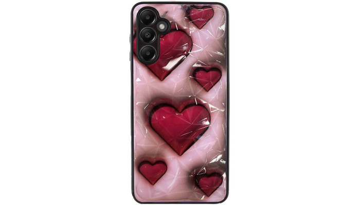 TPU+PC чехол Prisma Plushie для Samsung Galaxy A15 4G/5G / M15 5G Hearts - фото