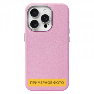 Кожаный чехол Leather Case Metal Buttons для Xiaomi Redmi 9C Light Pink