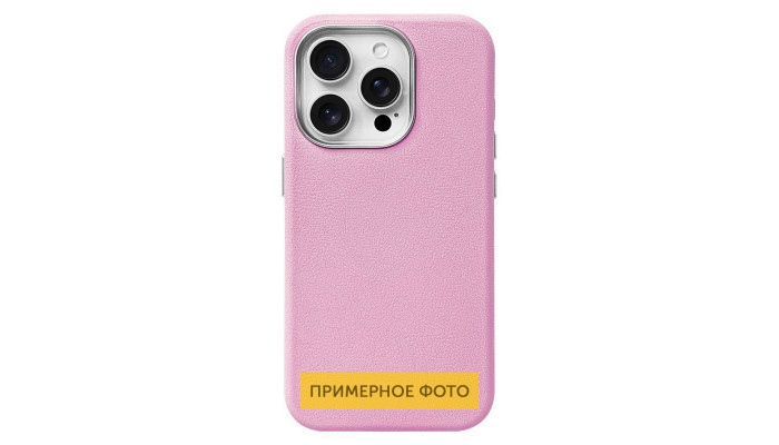 Шкіряний чохол Leather Case Metal Buttons для Samsung Galaxy A15 4G/5G / M15 5G Light Pink - фото