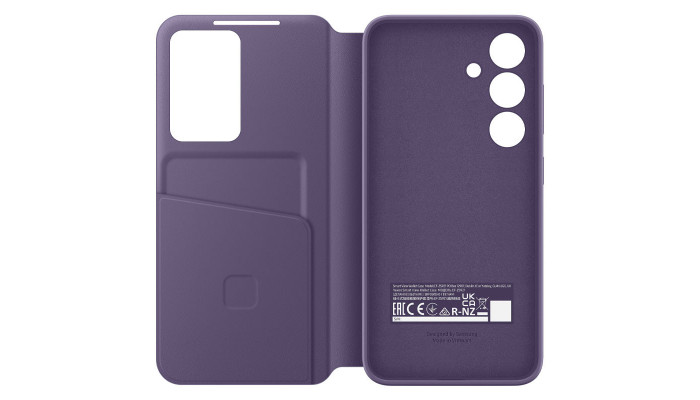 Smart View Wallet Case (AAA) для Samsung Galaxy S24 Purple - фото