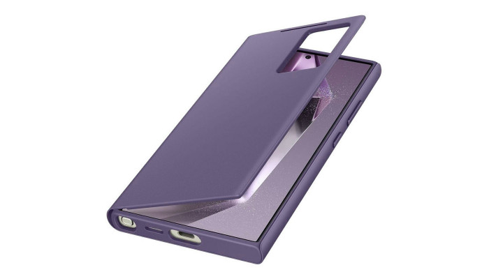 Smart View Wallet Case (AAA) для Samsung Galaxy S24 Ultra Purple - фото