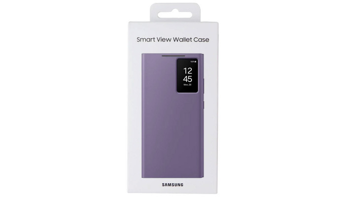 Smart View Wallet Case (AAA) для Samsung Galaxy S24 Ultra Purple - фото