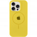 Чехол Silicone Case Full Protective (AA) with MagSafe для Apple iPhone 11 Pro Max (6.5") Желтый / Yellow