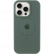 Чехол Silicone Case Full Protective (AA) with MagSafe для Apple iPhone 11 Pro Max (6.5") Зеленый / Pine green