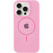 Чехол Silicone Case Full Protective (AA) with MagSafe для Apple iPhone 11 Pro Max (6.5") Розовый / Light pink