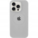 Чехол Silicone Case Full Protective (AA) with MagSafe для Apple iPhone 11 Pro Max (6.5") Серый / Light Grey