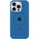 Чехол Silicone Case Full Protective (AA) with MagSafe для Apple iPhone 11 Pro Max (6.5") Синий / Denim Blue