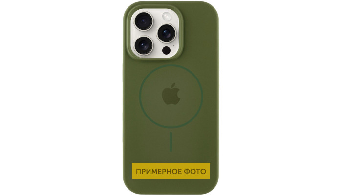 Чохол Silicone Case Full Protective (AA) with MagSafe для Apple iPhone 16 (6.1