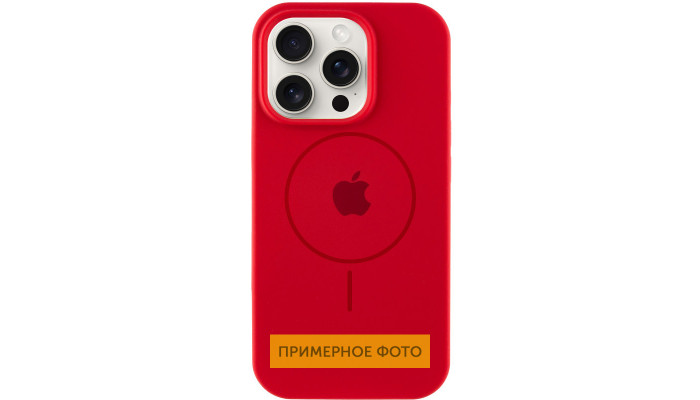 Чохол Silicone Case Full Protective (AA) with MagSafe для Apple iPhone 16 (6.1