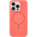 Чохол Silicone Case Full Protective (AA) NO LOGO with MagSafe для Apple iPhone 11 Pro Max (6.5") Кавуновий / Watermelon red