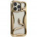 TPU чохол Snake для Apple iPhone 15 Pro (6.1") Gold