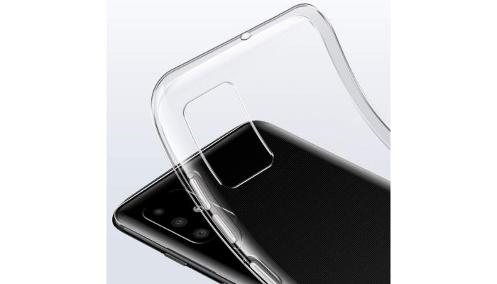 TPU чохол Epic Transparent 1,0mm для Samsung Galaxy A51 Безбарвний (прозорий) - фото