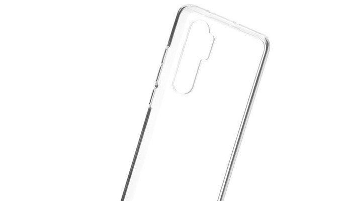 TPU чехол Epic Transparent 1,0mm для Xiaomi Mi Note 10 Lite Бесцветный (прозрачный) - фото
