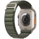 Ремешок Alpine Loop для Apple watch 42mm/44mm/45mm/49mm (m/l) Зеленый / Green - фото