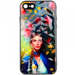 TPU+PC чехол Prisma Ladies для Apple iPhone 7 / 8 / SE (2020) (4.7