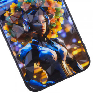 TPU+PC чехол Prisma Ladies для Xiaomi Redmi Note 7 / Note 7 Pro / Note 7s Cyberpunk