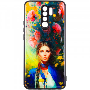 TPU+PC чехол Prisma Ladies для Xiaomi Redmi Note 8 Pro Peonies