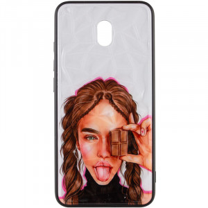 TPU+PC чехол Prisma Ladies для Xiaomi Redmi 8a Chocolate