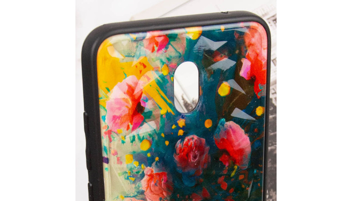 TPU+PC чохол Prisma Ladies для Xiaomi Redmi 8a Peonies - фото