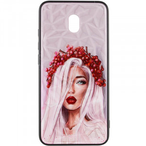 TPU+PC чехол Prisma Ladies для Xiaomi Redmi 8a Ukrainian Girl