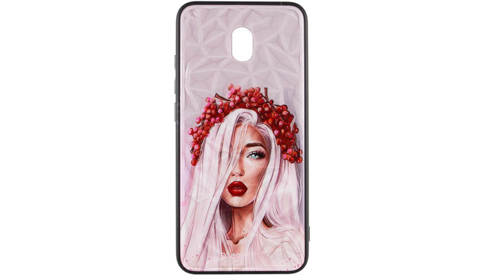 TPU+PC чехол Prisma Ladies для Xiaomi Redmi 8a Ukrainian Girl - фото