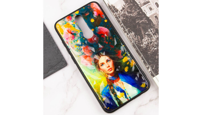 TPU+PC чохол Prisma Ladies для Xiaomi Redmi 8 Peonies - фото