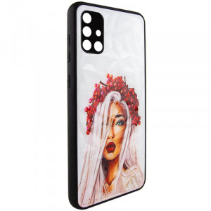 TPU+PC чехол Prisma Ladies для Samsung Galaxy A51 Ukrainian Girl