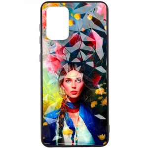 TPU+PC чехол Prisma Ladies для Samsung Galaxy A51 Peonies