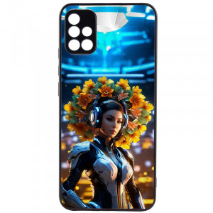 TPU+PC чехол Prisma Ladies для Samsung Galaxy A51 Cyberpunk