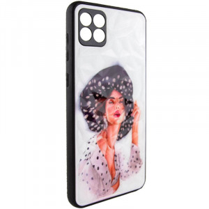 TPU+PC чехол Prisma Ladies для Samsung Galaxy Note 10 Lite (A81) Girl in a hat