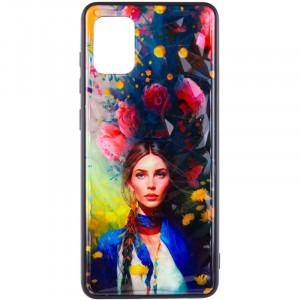 TPU+PC чехол Prisma Ladies для Samsung Galaxy A31 Peonies