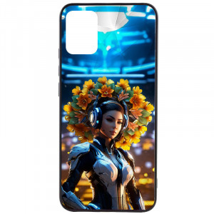 TPU+PC чехол Prisma Ladies для Samsung Galaxy A31 Cyberpunk