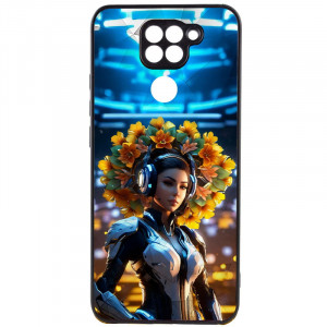 TPU+PC чохол Prisma Ladies для Xiaomi Redmi Note 9 / Redmi 10X Cyberpunk