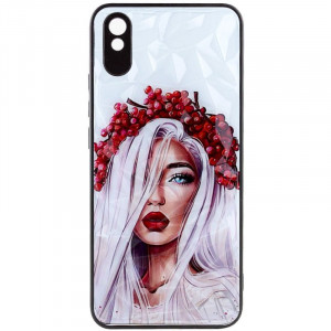 TPU+PC чохол Prisma Ladies для Xiaomi Redmi 9A Ukrainian Girl