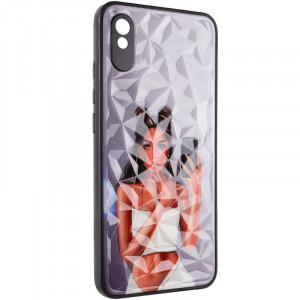 TPU+PC чохол Prisma Ladies для Xiaomi Redmi 9A Black in White