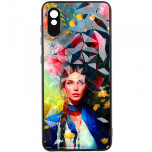 TPU+PC чохол Prisma Ladies для Xiaomi Redmi 9A Peonies