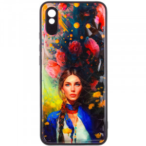 TPU+PC чехол Prisma Ladies для Xiaomi Redmi 9A Peonies